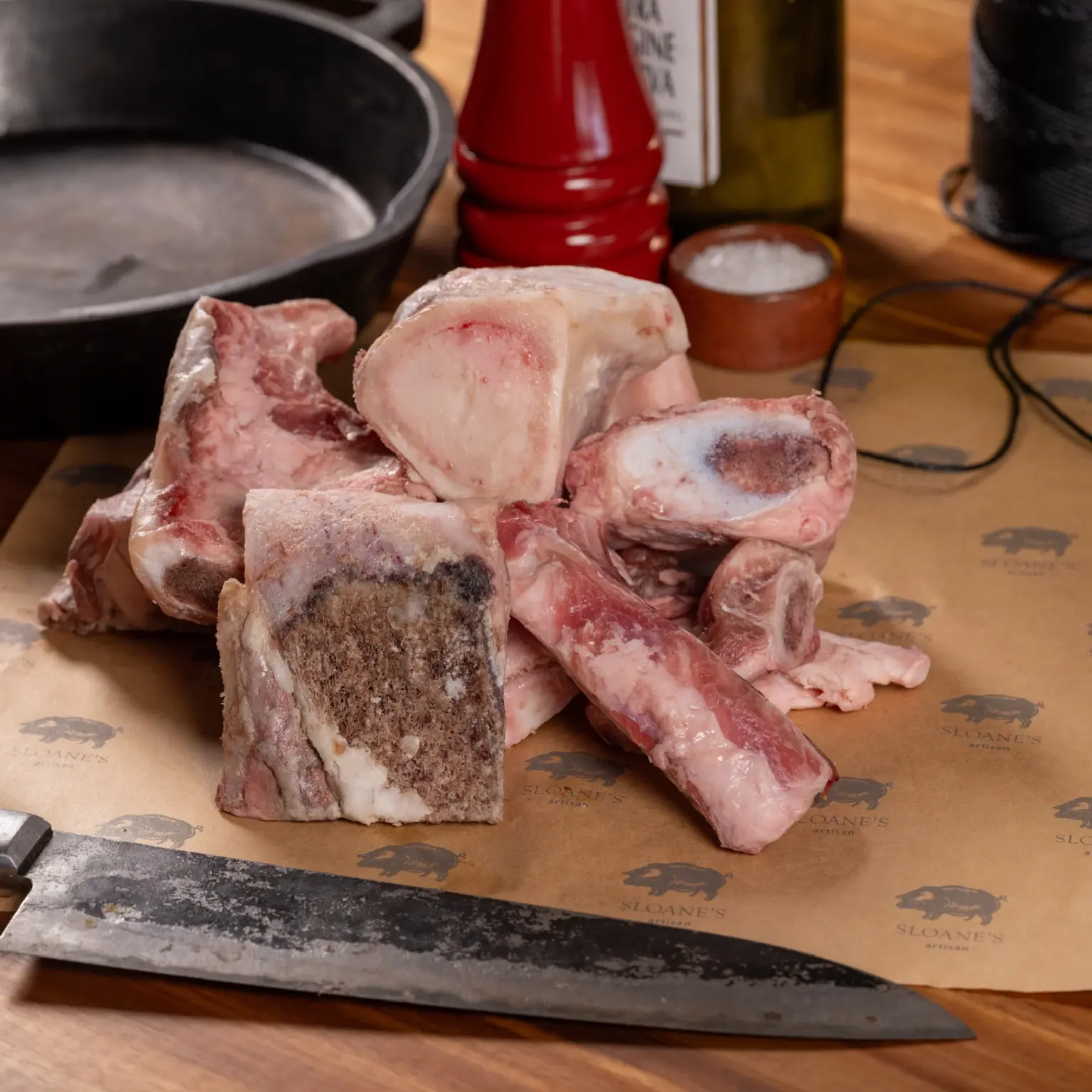 Free Range Beef Broth Bones